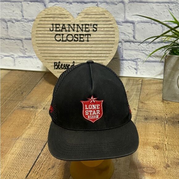 Hooey Lone Star Beer Trucker SnapBack Mesh Mens Hat Bundle - Picture 7 of 14